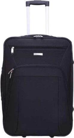 Decent Basic-Line Handbagage Trolley 53 Cm - Zwart -Bagageopslag 649x1200 1