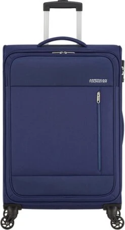 American Tourister Reiskoffer - Heat Wave Spinner 68/25 Tsa (Medium) Combat Navy 25 American Tourister Reiskoffer - Heat Wave Spinner 68/25 Tsa (Medium) Combat Navy -Bagageopslag 650x1200 4
