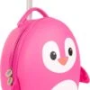 Boppi - Kindertrolley - Pinguïn (roze) - Handbagage - Lichtgewicht - Duurzaam - 17L