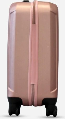 ©TROLLEYZ - Bali No.22 - Trolley 55cm Met TSA Slot - Dubbele Wielen - 360° Spinners - 100% ABS - Handbagage Koffer In Cosmopolitan Pink -Bagageopslag 653x1200