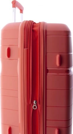 Gladiator Boxing Middelgrote Koffer Expandable 67 Cm 70/80 Liter TSA Slot - Koraalrood -Bagageopslag 659x1200 7