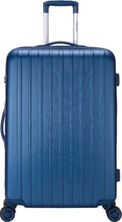 Decent Tranporto-One Grote Koffer - 76 Cm - TSA Slot - Dark Blue -Bagageopslag 659x1200 8