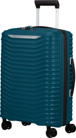 Samsonite Reiskoffer - Upscape Spinner 55/20 Uitbreidbaar (Handbagage) Petrol Blue