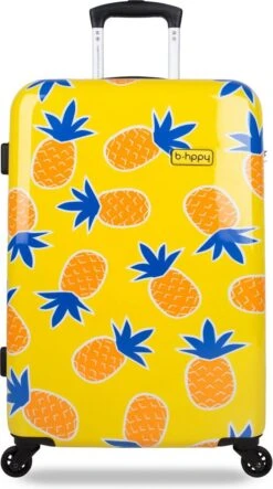 BHPPY Reiskoffer - 65 Cm - Home Sweet Pineapple -Bagageopslag 669x1200 10