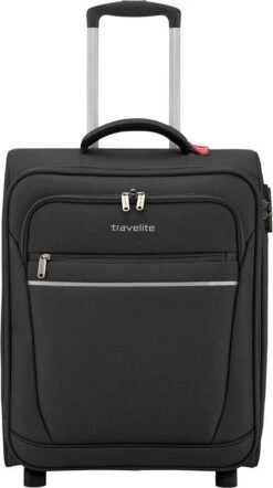 Travelite Cabin 2 Wheel Trolley Black -Bagageopslag 670x1200
