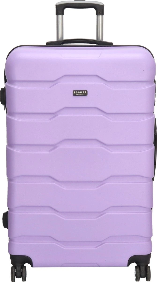 Beagles Originals Comfy Travel Grote Koffer - 74 Cm - Lila 3 Beagles Originals Comfy Travel Grote Koffer - 74 Cm - Lila