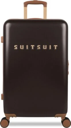 SUITSUIT - Fab Seventies Classic - Espresso Black - Reiskoffer (66 Cm)