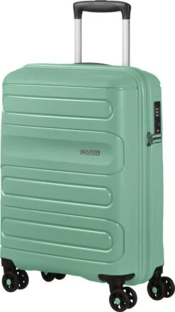 American Tourister Reiskoffer - Sunside Spinner 55/20 (Handbagage) Mineral Green 17 American Tourister Reiskoffer - Sunside Spinner 55/20 (Handbagage) Mineral Green -Bagageopslag 673x1200 3