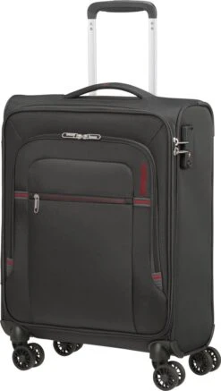 American Tourister Reiskoffer - Crosstrack Spinner 55/20 Tsa (Handbagage) Grey/Red