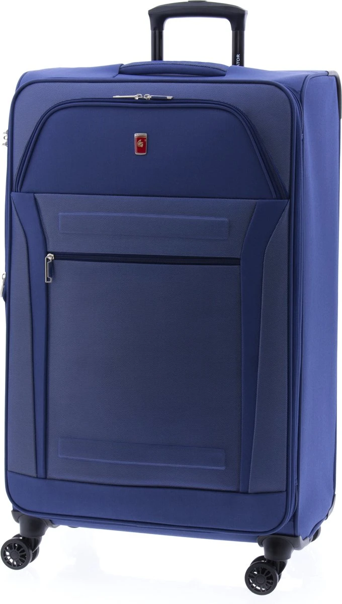 Gladiator Siroco L Grote Koffer 78 Cm - 115 Liter - Expandable - TSA Slot - Blauw 3 Gladiator Siroco L Grote Koffer 78 Cm - 115 Liter - Expandable - TSA Slot - Blauw