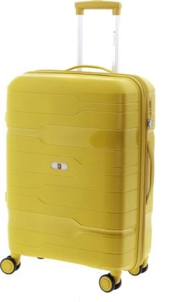 Gladiator Boxing Middelgrote Koffer Expandable 67 Cm 70/80 Liter TSA Slot - Kurkumageel