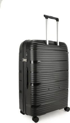 Decent EXPLORER PP Trolley 77 Cm - 106 Liter - TSA Slot - Black -Bagageopslag 686x1200 9