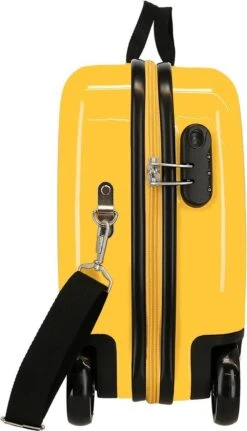 Disney Winnie The Pooh Kinderkoffer ABS Rol Zit Geel -Bagageopslag 687x1200 3