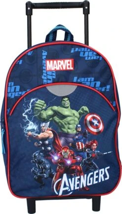 Avengers Thema Trolley/reistas Rugzak Koffertje 33 Cm Voor Kinderen - Weekendtasje Voor Kinderen -Bagageopslag 690x1200 7