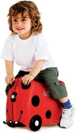 Trunki Ride-On Handbagage Koffer 46 Cm - Lieverheersbeestje Harley -Bagageopslag 694x1200 8