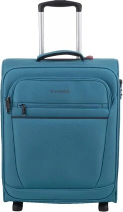 Travelite Cabin 2 Wheel Trolley Turquoise 23 Travelite Cabin 2 Wheel Trolley Turquoise -Bagageopslag 699x1200 2