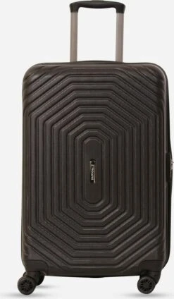 ©TROLLEYZ - Florence No.7 - Trolley - 55cm Met TSA Slot - Dubbele Wielen - 360° Spinners - 100% ABS - Handbagage Koffer In Night Black -Bagageopslag 699x1200 3