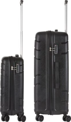 TravelZ Big Bars Kofferset - Trolleyset TSA 2-delig - Handbagage En Groot - Zwart 11 TravelZ Big Bars Kofferset - Trolleyset TSA 2-delig - Handbagage En Groot - Zwart -Bagageopslag 701x1200 13