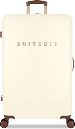 SUITSUIT - Fab Seventies - Antique White - Reiskoffer (76 Cm)