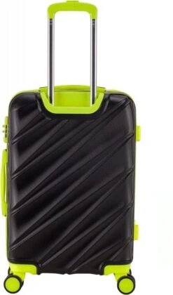 Decent Lumi Fix Handbagage Koffer - 55 Cm - Black/Lemon -Bagageopslag 705x1200