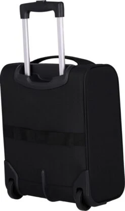 Travelite Handbagage Zachte Koffer / Trolley / Reiskoffer - Cabin - 43 Cm - Zwart -Bagageopslag 709x1200 3