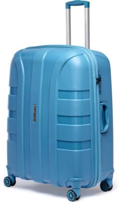 ©TROLLEYZ - Paris No.5 - Reiskoffer - 78cm Met TSA Slot - Dubbele Wielen - 360° Spinners - 100% Polypropyleen - Reiskoffer In Ice Blue 29 ©TROLLEYZ - Paris No.5 - Reiskoffer - 78cm Met TSA Slot - Dubbele Wielen - 360° Spinners - 100% Polypropyleen - Reiskoffer In Ice Blue -Bagageopslag 709x1200 6