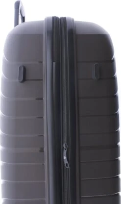 Gladiator Kick-Off Grote Koffer Expandable -76 Cm - 99/125 Liter - Eco Friendly Recyclebaar PP - Donkergrijs -Bagageopslag 712x1200 5