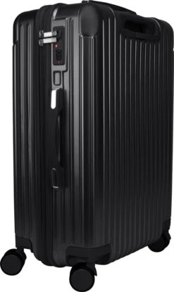 Royal Swiss - Reis Koffer - 66cm - Cijferslot- Lichtgewicht Koffer - 4 Wielen - Zwart -Bagageopslag 716x1200 16