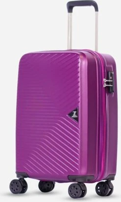 ©TROLLEYZ - Ibiza No.3 - Reiskoffer 69cm Met TSA Slot - Dubbele Wielen - 360° Spinners - 100% ABS - Reiskoffer In Dazzling Purple -Bagageopslag 723x1200 3