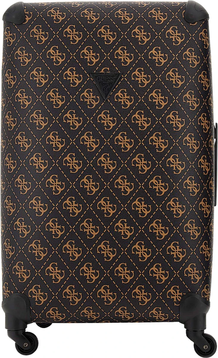 Guess Berta 28 In 4 Wheeler Dames Reiskoffer - Bruin 3 Guess Berta 28 In 4 Wheeler Dames Reiskoffer - Bruin