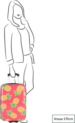 BHPPY - Pretty Pineapple - Handbagage (55 Cm) 15 BHPPY - Pretty Pineapple - Handbagage (55 Cm) -Bagageopslag 735x1200