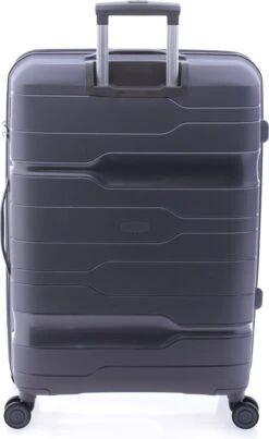 Gladiator Boxing L Spinner 77 - Exp - TSA Slot - Metallic Grey -Bagageopslag 736x1200 1
