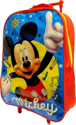 Disney MICKEY MOUSE Trolley Koffertje Vakantie Logeren Tripjes -Bagageopslag 738x1200 2
