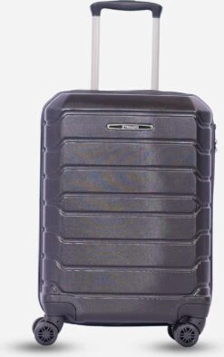 Bagageopslag 30 ©TROLLEYZ - Amsterdam LEGACY No.9 - Trolley - 55cm Met TSA Slot - Dubbele Wielen - 360° Spinners - 100% ABS - Handbagage Koffer In Night Black