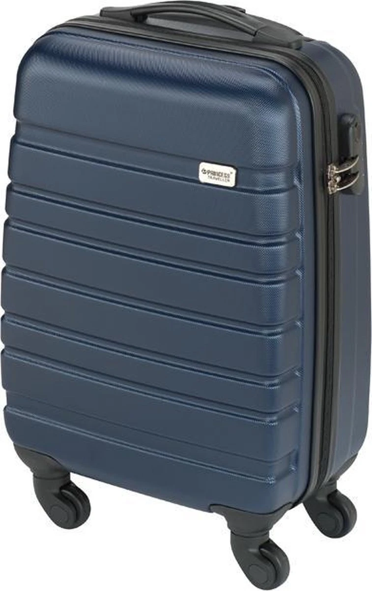 Princess Traveller Singapore Handbagage Koffer 55 Cm - Dark Blue 4 Princess Traveller Singapore Handbagage Koffer 55 Cm - Dark Blue - Afbeelding 2