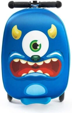 Jongens Koffer Hand Bagage Koffer En Step In 1 - Blauw - 21 Liter - 40x20x25 Cm Incl. Nekkussen Vliegtuig 9 Jongens Koffer Hand Bagage Koffer En Step In 1 - Blauw - 21 Liter - 40x20x25 Cm Incl. Nekkussen Vliegtuig -Bagageopslag 766x1200 10