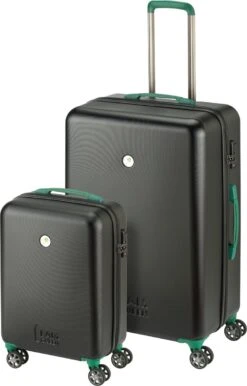 Princess Traveller I'm Green Atlantic - Reiskoffer - Zwart - L - 76cm -Bagageopslag 767x1200 6