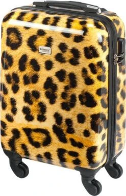 Princess Traveller Animal Print - Handbagagekoffer - Leopard - Small - 55cm 13 Princess Traveller Animal Print - Handbagagekoffer - Leopard - Small - 55cm -Bagageopslag 770x1200 3