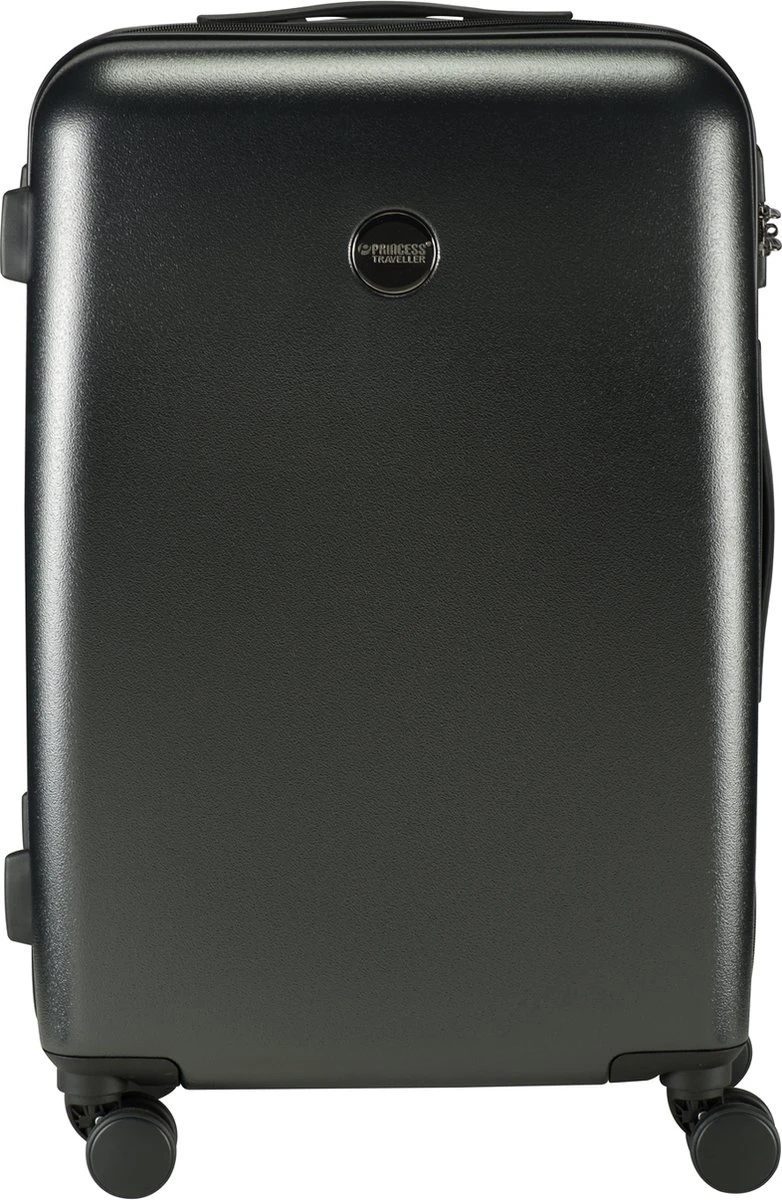Princess Traveller Harlem - Reiskoffer - Zwart - RPET - M - 65cm 3 Princess Traveller Harlem - Reiskoffer - Zwart - RPET - M - 65cm
