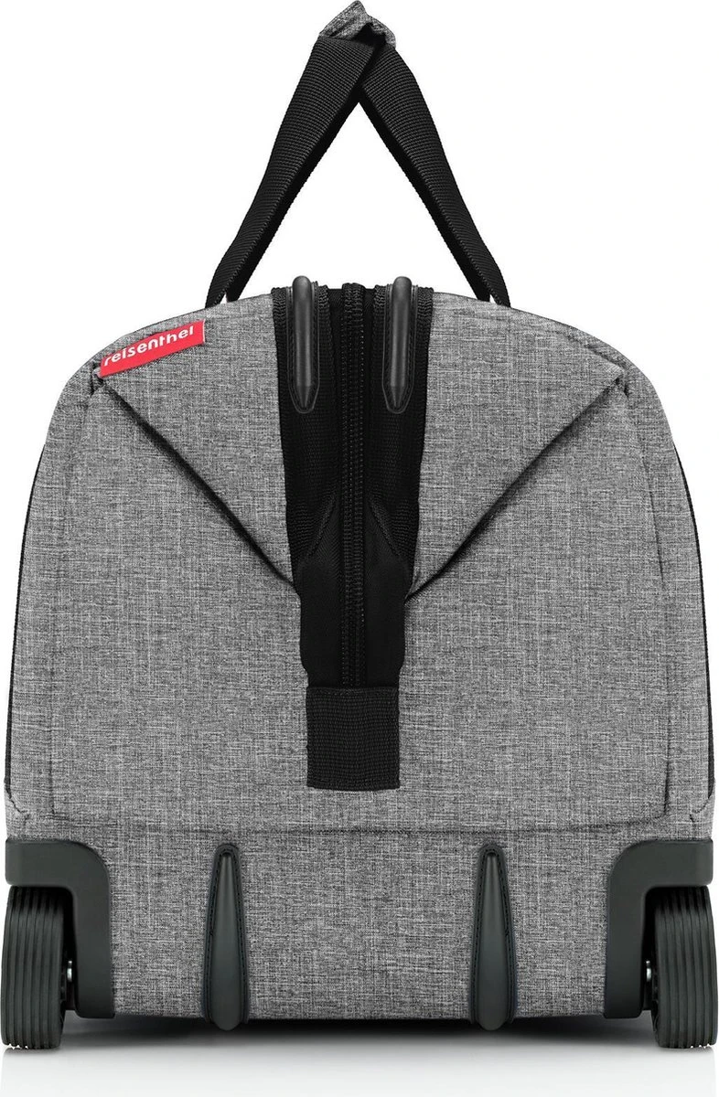 Reisenthel Allrounder Trolley Reiskoffer Reistas Op 2 Wielen - 30L - Twist Silver Grijs 11 Reisenthel Allrounder Trolley Reiskoffer Reistas Op 2 Wielen - 30L - Twist Silver Grijs - Afbeelding 9