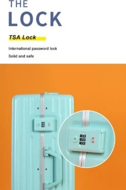 TOP AA Reis Kofferset - Trolleyset 3-delig Met TSA Slot Aluminum Frame, Kleine Cabine En Groot, ABS Luggage, (20+24+28 Inches 3 Pc Set), Roze/pink -Bagageopslag 798x1200 9