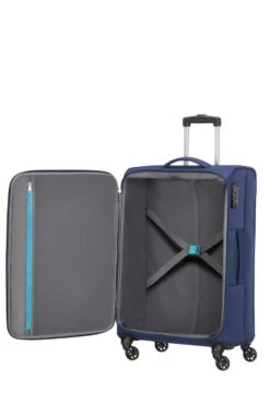 American Tourister Reiskoffer - Heat Wave Spinner 68/25 Tsa (Medium) Combat Navy 18 American Tourister Reiskoffer - Heat Wave Spinner 68/25 Tsa (Medium) Combat Navy -Bagageopslag 799x1200 164