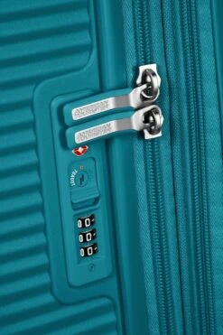 American Tourister Soundbox Spinner Spinner Reiskoffer (Medium) - 81 Liter - Jade Green -Bagageopslag 799x1200 176