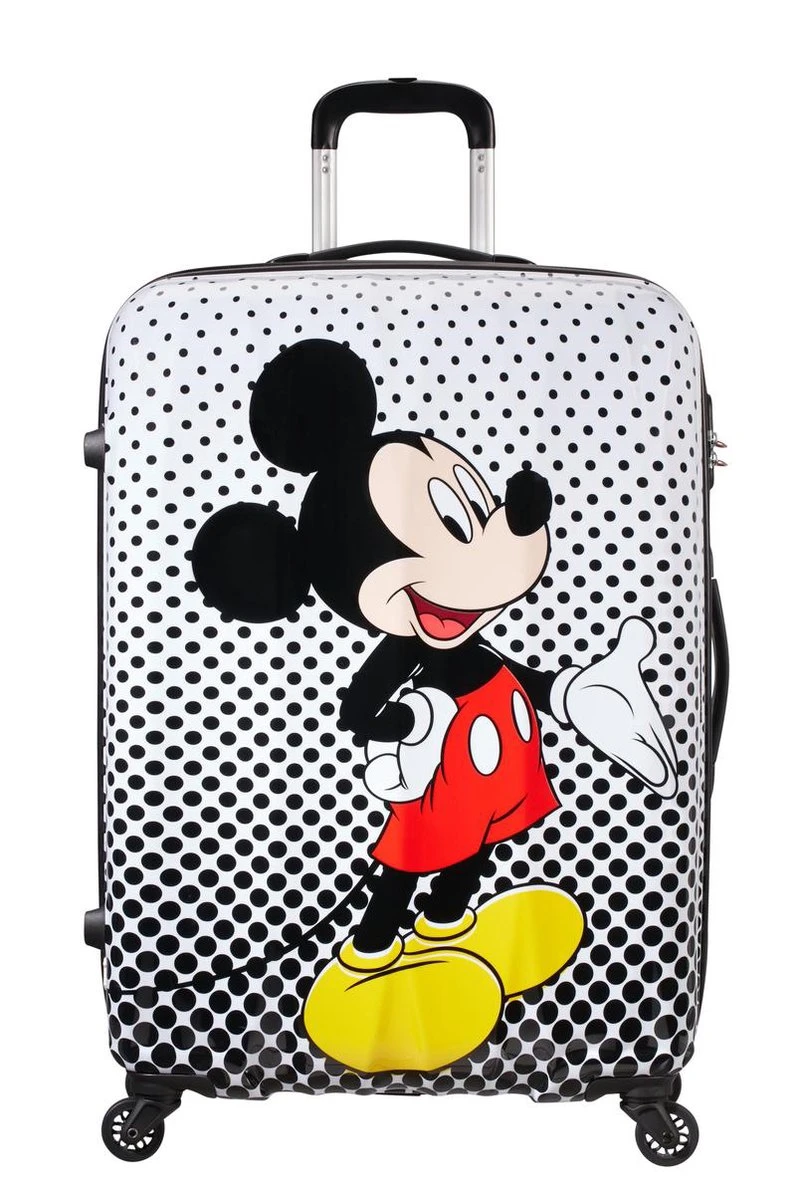 American Tourister Reiskoffer - Disney Legends Spinner 75/28 Alfatwist (Large) Mickey Mouse Polka Dot 4 American Tourister Reiskoffer - Disney Legends Spinner 75/28 Alfatwist (Large) Mickey Mouse Polka Dot - Afbeelding 2