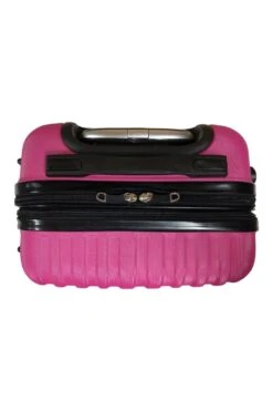 SB Travelbags 'Expandable' Handbagage Koffer 53cm 4 Wielen Trolley - Roze -Bagageopslag 799x1200 32