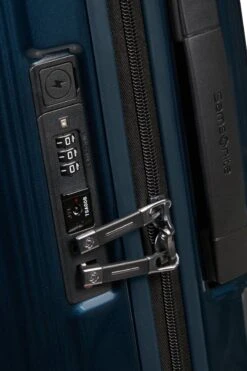 Samsonite Reiskoffer - Nuon Spinner 55/20 Exp (Handbagage) Metallic Dark Blue -Bagageopslag 799x1200 48