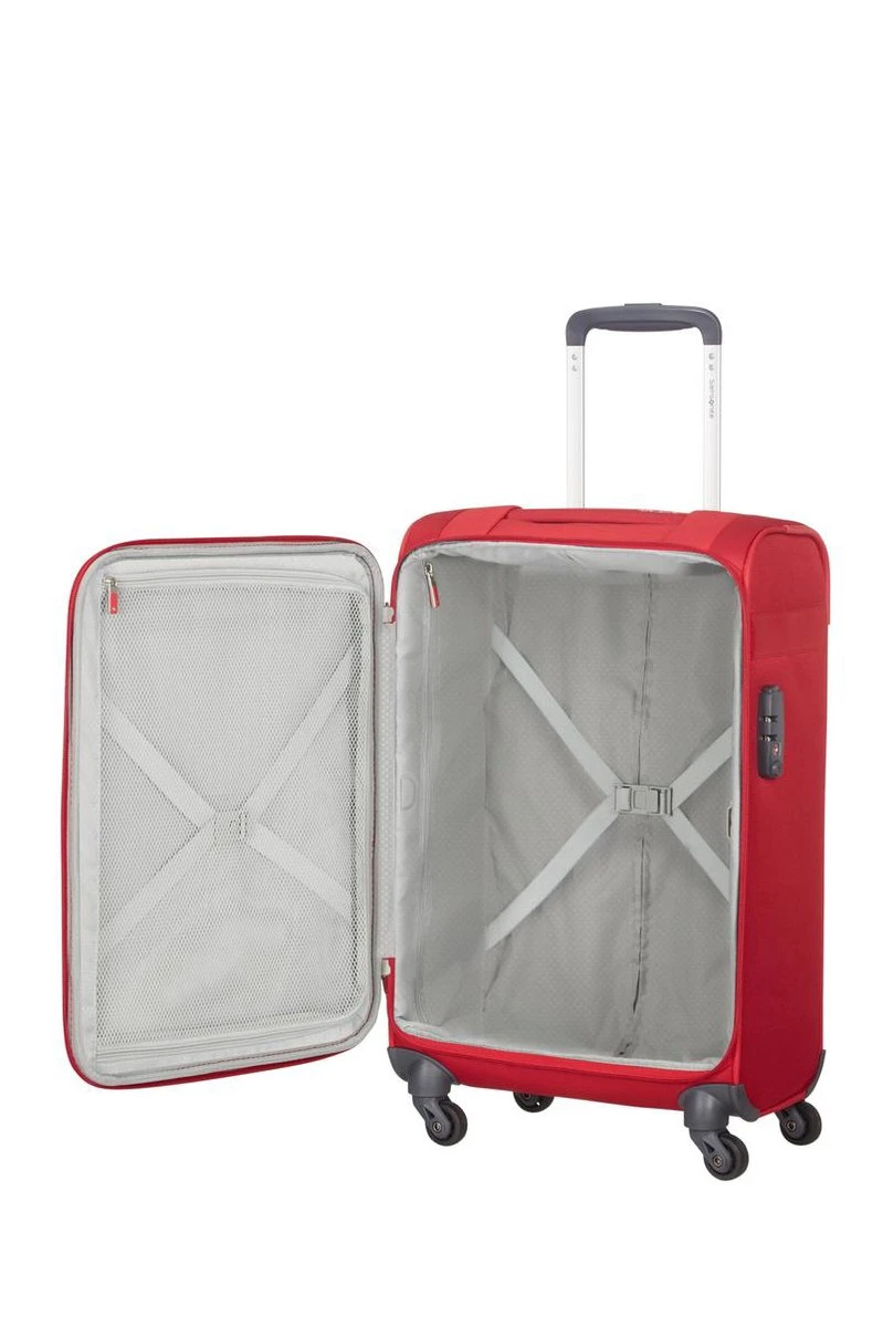 Samsonite Reiskoffer - Citybeat Spinner 55/20 Length 35Cm (Handbagage) Red 5 Samsonite Reiskoffer - Citybeat Spinner 55/20 Length 35Cm (Handbagage) Red - Afbeelding 3
