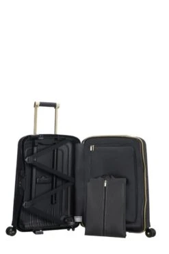 Samsonite Reiskoffer - S'Cure Dlx Spinner 55/20 (Handbagage) Black/Gold Deluscious 19 Samsonite Reiskoffer - S'Cure Dlx Spinner 55/20 (Handbagage) Black/Gold Deluscious -Bagageopslag 799x1200 90