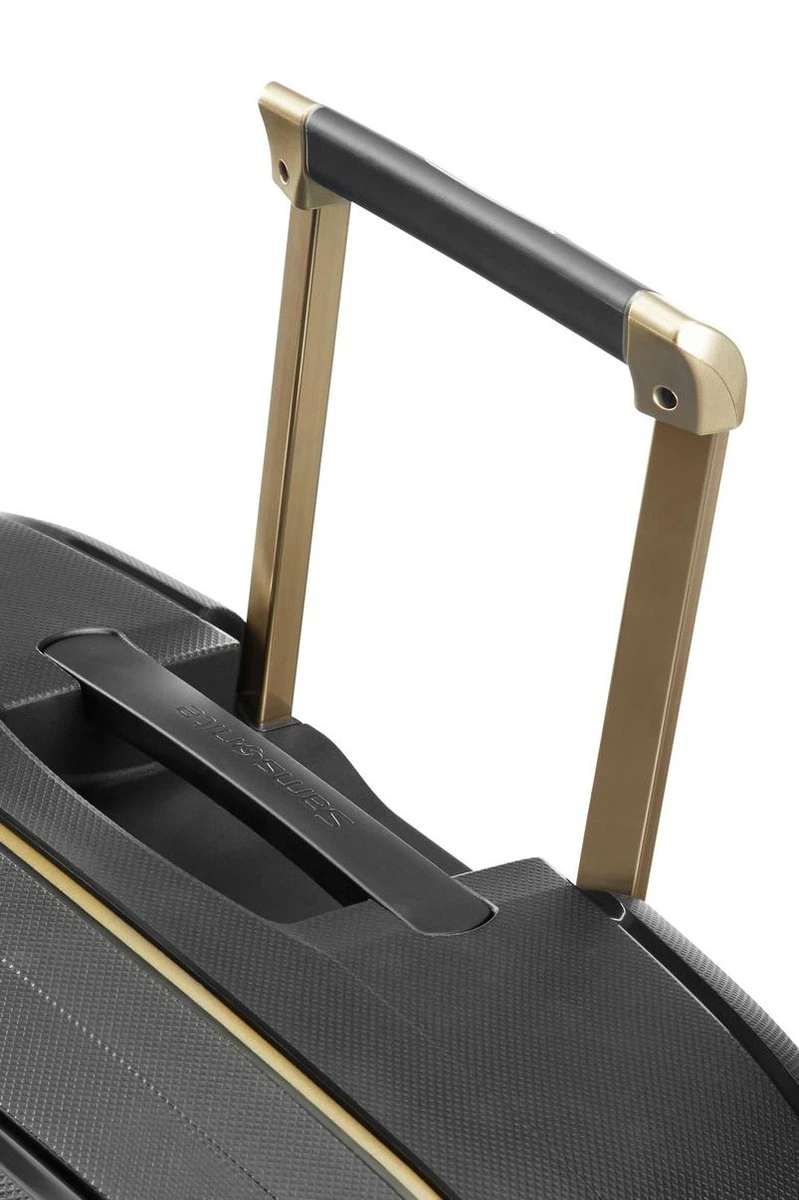 Samsonite Reiskoffer - S'Cure Dlx Spinner 55/20 (Handbagage) Black/Gold Deluscious 12 Samsonite Reiskoffer - S'Cure Dlx Spinner 55/20 (Handbagage) Black/Gold Deluscious - Afbeelding 10
