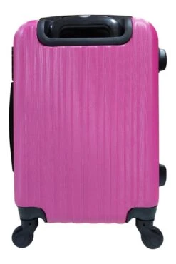 SB Travelbags 'Expandable' Handbagage Koffer 53cm 4 Wielen Trolley - Roze -Bagageopslag 800x1200 11